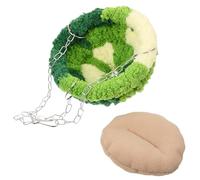 Hemobllo Nido Colgante para Pájaros de Cálido y Resistente Cama para Cacatúas Periquitos y Cotorras Accesorio Cómodo para Jaulas de Aves Pequeñas y Medianas