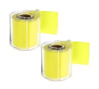 Hemobllo Notas Adhesivas Autoadherentes con Cinta Completa para Oficina y Estudio, Papel para Escribir y Organizar Actividades Fácilmente