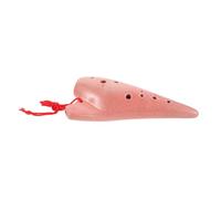 Hemobllo Ocarina de Cerámica Instrumento Musical para Diseño Artístico Tono para Principiantes Práctica Escolar y Doméstico