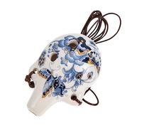 Hemobllo Ocarina Portátil de Cerámica Instrumento de Viento para Principiantes Mini Ocarina Ligera para Práctica Fácil y