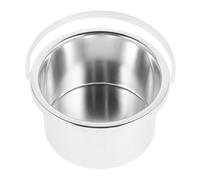 Hemobllo Olla de Aluminio Crisol para Máquina de Cera Crisol Interior para Cera de Depilación Profesional