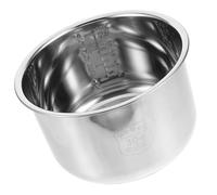Hemobllo Olla de Recambio Interior de Acero Inoxidable 4 Litros para Olla Eléctrica Accesorio Compatible para Cocinar Arroces y Guisos Familiares
