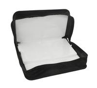 Hemobllo Organizador de CD con Capacidad para Discos Funda de Almacenamiento de DVD Bolsa de Almacenamiento de CD Estuche Resistente y Portátil
