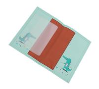 Hemobllo Organizador De Pasaporte PU Cuero Portátil Funda Resistente para Tarjetas De Crédito Cubierta para Documentos De Viaje Tarjetero Compacto y Ligero para Accesorios De Viaje