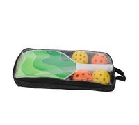 Hemobllo Palas de Pickleball Reforzadas con Bordes Anti-Desgaste Ligeras y Duraderas para Entrenamiento Familiar Interiores y Exteriores Incluye Palas y Pelotas Opción para Viajes