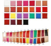 Hemobllo Paleta De Labiales Colores Con Brillo Hidratante Maquillaje Multifunción Para Mujeres y Chicas Cosmético Duradero y Versátil