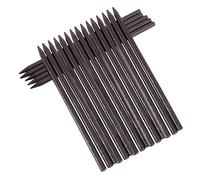 Hemobllo Palillos Cabello De Madera Cónicos 20 Piezas 15 Cm Para Mujer Uso Diario Accesorios Naturales Pulidos Suaves Color Café