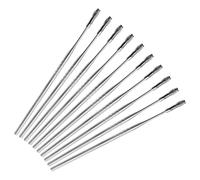 Hemobllo Palillos Metálicos para Extraer Cerumen Resorte Giratorio 10 Piezas Reutilizables de Acero Inoxidable Herramientas Portátiles para Limpieza Segura de Oídos en Casa y Viaje