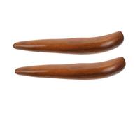 Hemobllo Palo de Masaje de Manos Portátil de Plástico Diseño Único y 2 Piezas para Reflexología y Maderoterapia en Relajación y Bienestar