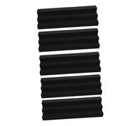 Hemobllo Panel de Espumas Acústicas Trapezoidales de Esquina 12x12x48 Cm 5 Piezas, Absorbentes de Sonido para Aislamiento Acústico en Estudios, Cine y Sala de Grabación