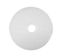 Hemobllo Pantalla bola cubiertas de bombillas pantalla de lámpara de mesa Sombra ligera Moldeo rotacional de PE blanco