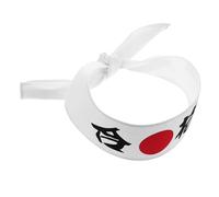 Hemobllo Pañuelo para Cabeza de Estilo Japonés Diademas Ninja con Estampado de Kanji Japonés Adecuado para Karate Disfraz de Chef Entrenamiento Decoración Fiesta Adulto Cocina Artes Marcial