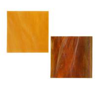 Hemobllo Paquetes de Arte 2 Piezas de Azulejos de Vidrio Colorido para Bricolaje, Material Versátil y Hermoso Adecuado para Manualidades y Vitrales de Catedrales