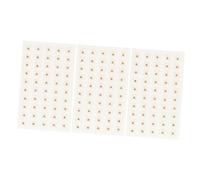 Hemobllo Pegatinas De Acupresión Orejas 1800 Unidades De Piedra Negra, Parches Para Puntos De Acupuntura Auricular, Terapia De Acupuntura Auricular Para Autocuidado y Alivio En Salud Alternativa