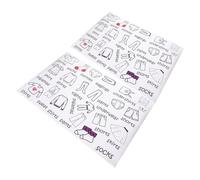 Hemobllo Pegatinas para Armario 40X60 CM 2 Hojas Adhesivas para Organizar Ropa Etiquetas Removibles Resistentes a Arañazos para Clasificación Fácil en Dormitorio y Hogar