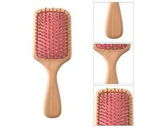 Hemobllo Peine De Peluquería Masajeador Bolsa De Aire 1 Unidad Grande Rosa Para Cuero Cabelludo, Antiestático, Estimula Circulación Sanguínea, Cuidado Capilar Casa