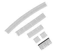 Hemobllo Peines Pinzas para Cabello 5 Piezas Soporte Fijador Acabado Invisible para Mujer Peinado Diario y Ocasión Especial Accesorios para Niñas Fragmentado en Forma de U