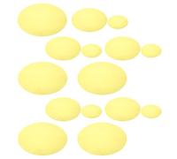 Hemobllo Películas Adhesivas para Filtro de Luz Cálida, Láminas Translúcidas Amarillas de 15 Piezas (50 Mm, 10 Cm, 15 Cm), Película para Corrección de Color en Lámparas LED y Pantallas