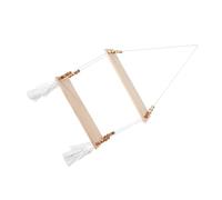 Hemobllo Perchero para Tapices Estante Tapiz Estantes Estante De Pared Bohemio Estanterías Flotantes para Plantas Estantes Boho De Macramé Repisas Flotantes para Plantas Algodón