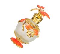 Hemobllo Perfume Bottle With Dragonfly Design Frosted Glass Container For Essential Oils Synthesis Oil Storage Easy To Fill And Disassemble Unique Animal Pattern