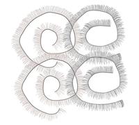 Hemobllo Pestañas Postizas De Muñeca Naturales 20 Piezas 20×0.8 Cm Negras y Marrones Hechas a Mano Para Muñecas Diy Accesorio Decorativo Para Muñecos Artesanal