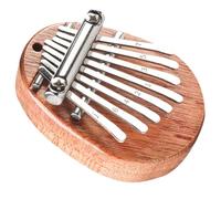 Hemobllo Piano De Pulgar Kalimba Mini De Madera Piano De Dedo Portátil Para Principiantes Instrumento Musical De Tonos