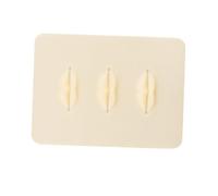 Hemobllo Piel De Práctica Para Labios 3d De Silicona Blanco Para Tatuar Profesionales y Principiantes Uso En Formación De Maquillaje Permanente