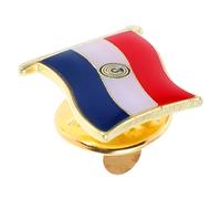 Hemobllo Pin de Solapa de Metal Bandera de Paraguay, Broche Esmaltado Patriótico de Hierro Cierre Seguro, Accesorio para Ropa, Mochilas y Sombreros, Alfileres para Bolsos, Pin de Mochila