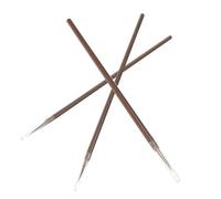 Hemobllo Pinceles de Caligrafía China Fácil de Usar de Punta Fina Juego de 3 Material de Bambú para Dibujo y Escritura para Adecuado para Principiantes y Calígrafos