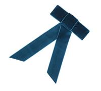 Hemobllo Pinza Pelo Lazo de Terciopelo y Metal, Fácil de Colocar, Decoración Elegante para Fiestas y Cumpleaños de Niñas