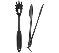 Hemobllo Pinzas de Nailon para Pasta Prácticas Superficie Lisa, Diseño Simple y Elegante, Juego de 1 Set para Servir Espaguetis en Cocina Casera