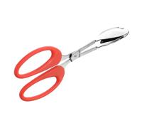 Hemobllo Pinzas para Servir Buffet Inoxidable 30 Cm Pinzas Multifuncionales Antiadherentes Clip de Comida Utensilios de Cocina para Barbacoa y Ensaladas para Picnics y Buffet