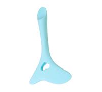 Hemobllo Plantilla de Silicona Azul para Delineador y Sombra de Ojos, Ayuda Multiusos para Maquillaje, Flexible y Cómoda, Reutilizable
