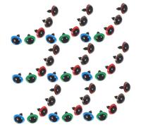 Hemobllo Plastic Safety Eyes with Washers Round Toy Eyes For DIY Puppets Stuffed Animals Bear Dolls and Craft Projects