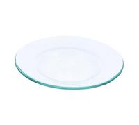 Hemobllo Plato De Aceites Esenciales Transparente De 8 Cm, Placa Calentadora De Cera para Lámpara De Fragancia, Apto para Aromaterapia De Belleza y Spas, Accesorio para Difusores