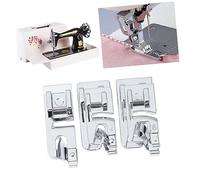 Hemobllo Prensatelas Multifuncional para de Coser 3 Piezas Ajustable Accesorios para Ropa Doméstico Compatible Mayoría de Máquinas de Coser