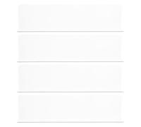 Hemobllo Protector contra Salpicaduras para Ducha y Lavabo Autoadhesivo Transparente 4 Piezas de PVC Resistente Tamaño Pequeño 28 X 6 X 3 CM Barrera de Agua para Baño y Cocina Esquina