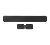 Hemobllo Protector de Cadena de Bicicleta de Montaña, Protector de Tubo Inferior, PVC Negro, Adhesivo Antirrayas, Protege el Cuadro y Evita Suciedad, para Ciclismo