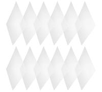 Hemobllo Protector de Jaula para Mascotas Transparente 12 Piezas 21x26 Cm Bridas 100 Unidades, Revestimiento Plástico Desmontable Anti-Salpicaduras para Conejos, Pájaros y Animales