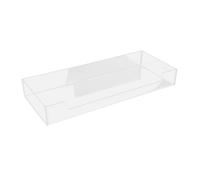 Hemobllo Protector de Teclado Acrílico Transparente Resistente al Agua Protectora para Teclado de Escritorio Teclas Antipolvo y Fácil de Limpiar