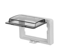 Hemobllo Protector para Botón de Garaje Resistente a UV Carcasa de Abs para Segura en Exteriores y Persianas Enrollables