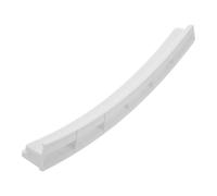 Hemobllo Puesto de dominó Porta dominó para Tren Mexicano Tren dominó Decoraciones de Naipes Porta Domino Tren Mexicano Tarjetero para Juegos de Cartas para Stand el plastico Blanco