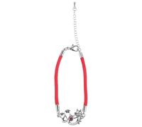 Hemobllo Pulsera de Año Pulsera de Dragón del Zodíaco de Hilo Rojo para Mujer, Aleación, Cuerda y Rhinestone, Rojo, Suave y Cómoda, para Uso Diario y DIY Tu Look
