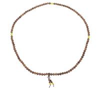Hemobllo Pulsera De Madera Resistente y Delicada Pulsera De Muñeca Artesanal, 108 Cuentas Africanas, Unisex, Accesorio Casual Diario, Estilo Étnico Tradicional, Tamaño Ajustable
