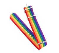 Hemobllo Pulsera de Mujer Arcoíris Tejida Multicolor Rojo Naranja Amarillo Verde Azul y Morado Brazalete Colorido de Joyería Artesanal para Cumpleaños Eventos y Uso Diario