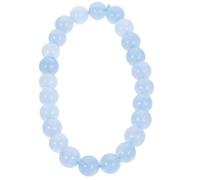 Hemobllo Pulsera Diseño de Moda y Estilo Chic de Cuentas Transparentes para Mujer Elástica Fácil de Usar para Ocasiones Casuales y Elegantes