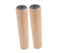 Hemobllo Rascador para Gatos de Repuesto de Sisal Repuestos para Rascadores de Gatos 2 Piezas Diseño Vertical Material Resistente