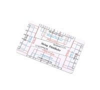 Hemobllo Regla Medición Cuerdas Guitarra Plástico Preciso Herramienta Luthier para Violao y Guitarra Eléctrica Acústica