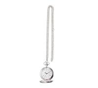 Hemobllo Reloj de Bolsillo Accesorio de Moda y Decoración Cadena Retro de Cuarzo Ligero Aleación de Zinc Cristal, Diseño Elegante y Grande para Hombre