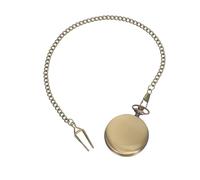 Hemobllo Reloj de Bolsillo Vintage con Dígitos Clásicos y Cadena para Regalos Elegantes